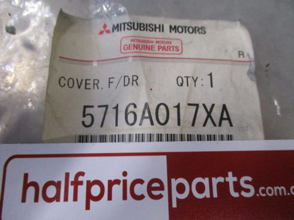 Mitsubishi ASX/Outlander/Lancer/Evolution Genuine Outer Front Left Hand Door Handle Cover (Black) New Part