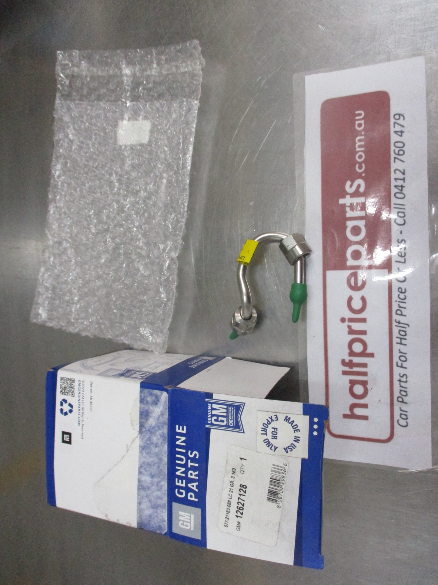 Holden GM Camaro Genuine High Pressure Fuel Feed Pipe New Part