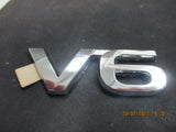 Mitsubishi Genuine Chrome V6 Emblem New Part