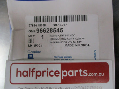 Holden Captiva Genuine Front Left Power Window Switch Assembly New Part