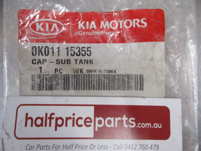 Kia Sportage Genuine Reservoir Cap And Hose New Part