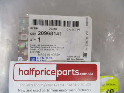Holden Captiva Genuine Left Hand Rear Door Upper Trim Panel New Part
