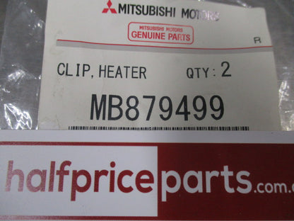 Mitsubishi Pajero Genuine Front Bumper Cover Clip (Set of 2) New Part