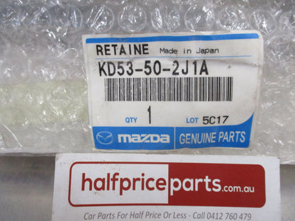 Mazda CX-5 Genuine Left Hand Rear Bumper Support Cover Rail New Part