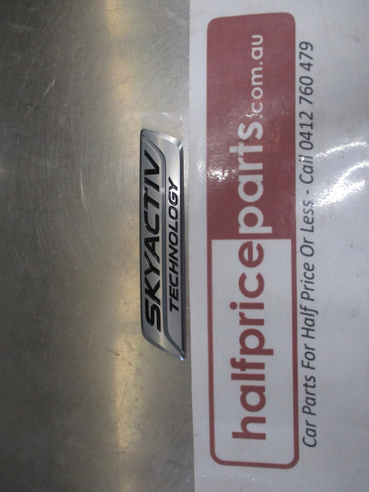 Mazda CX-5 Genuine Rear Tail Gate Name Plate New Part