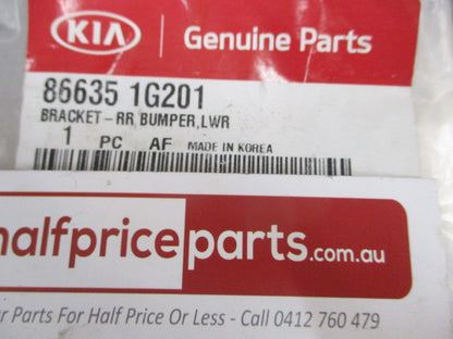 Kia Rio Genuine Lower Rear Bumper Bracket New Part