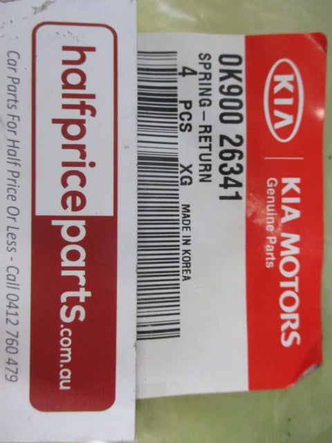 Kia Rio/Mentor/Genuine Drum Brake Return Spring Set Of 4  New Part