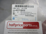 Holden Trax Genuine Rear Tail Gate Weaterstrip On Body New Part