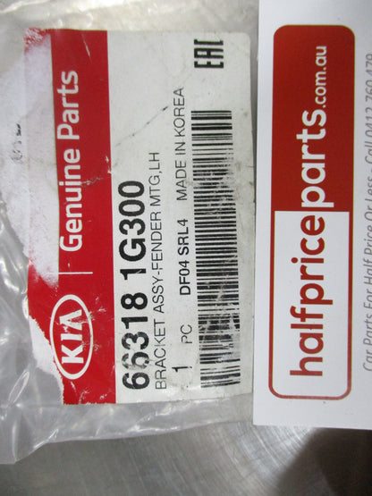 Kia Rio Genuine Left Hand Front Guard Bracket New Part