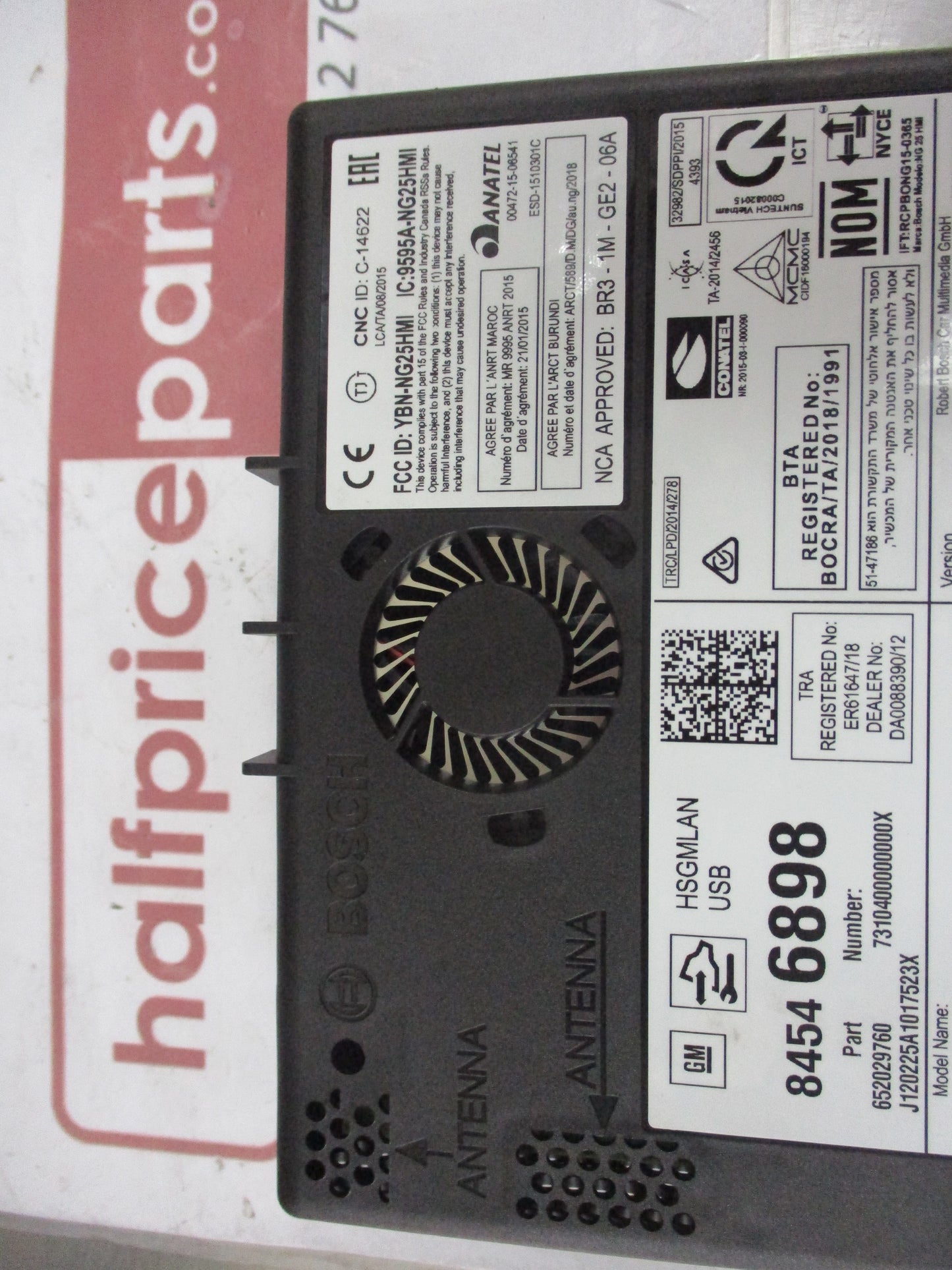 Holden Colorado-7 Genuine HMI Module Navagation System New Part