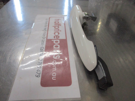 Mazda 6 Genuine Right Hand Rear Outer Door Handle (Factory White) New Part