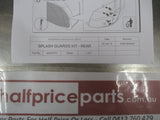 Holden MP Spark Genuine Rear Mudguard Kit New Part