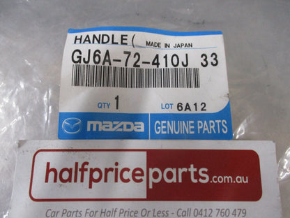 Mazda 6 Genuine Right Hand Rear Outer Door Handle (Factory White) New Part