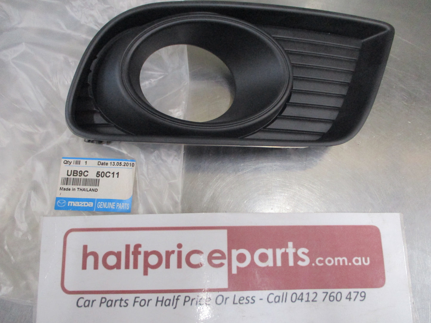 Mazda BT-50 Genuine Front Bumper Right Hand Fog Light Bezel New Part