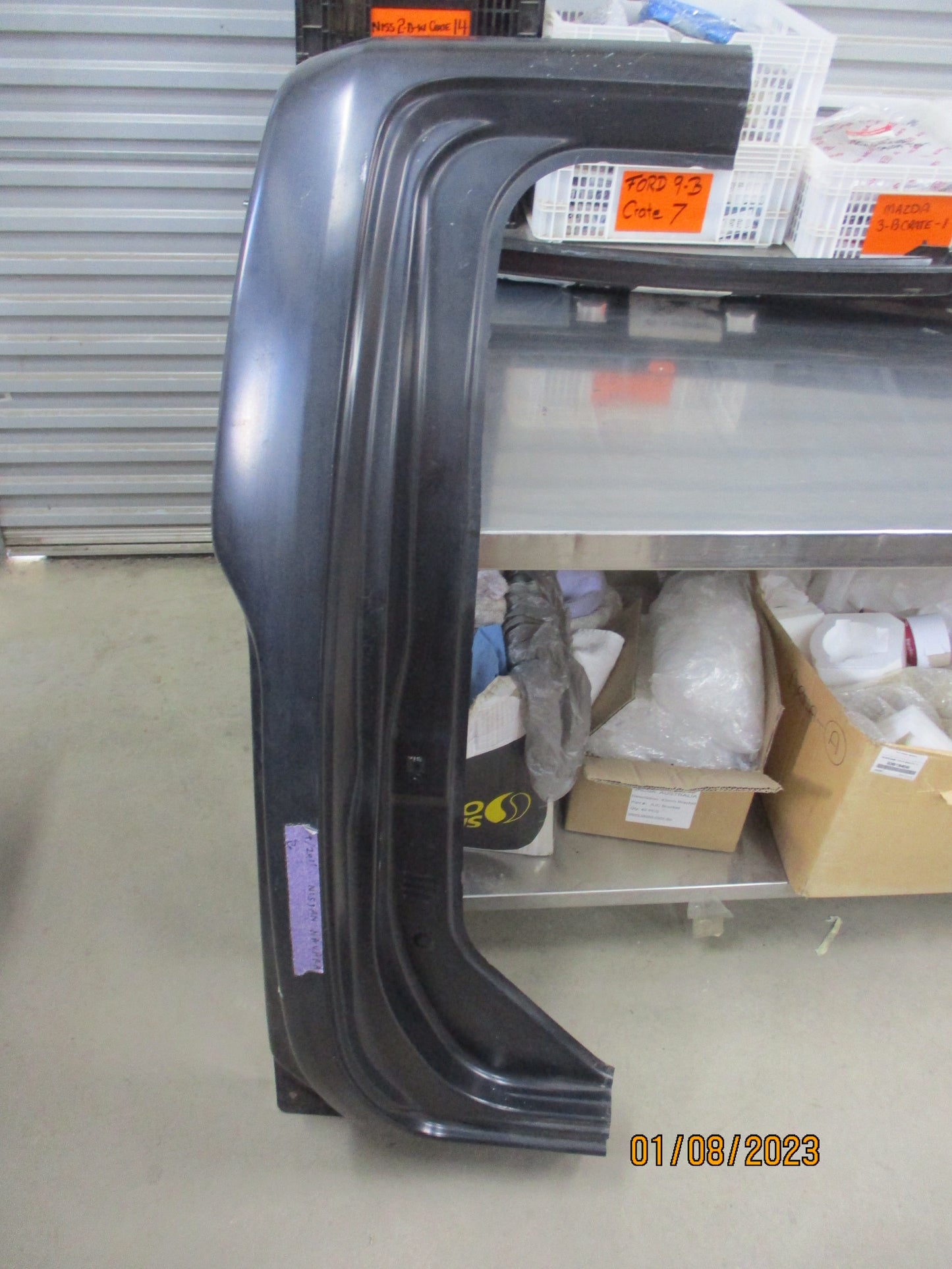 Nissan Navara D40M Genuine Dual Cab Driver Rear Corner Outer Panel New Part