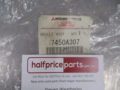 Mitsubishi Lancer Ralliart Genuine Left Hand Lower Grille New Part