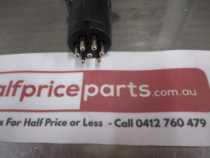 Mitsubishi Universal Genuine 7 Pin Small Round Trailer Plug New Part