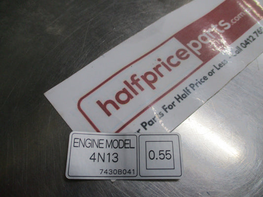Mitsubishi ASX Genuine Under Bonnet Emission Label New Part