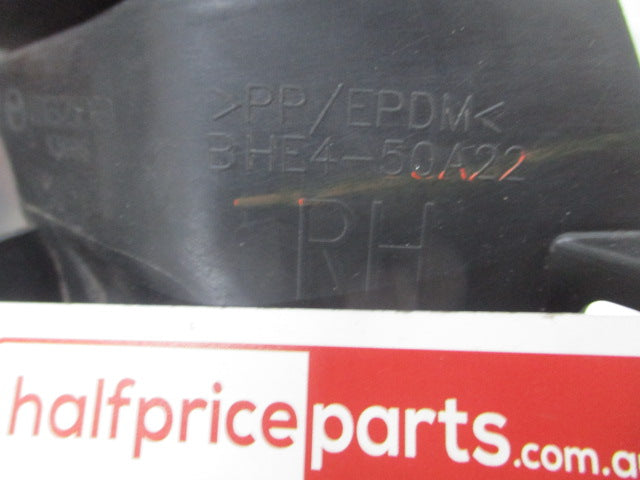 Mazda 3 BL Genuine Right Hand Front Air Guide New Part