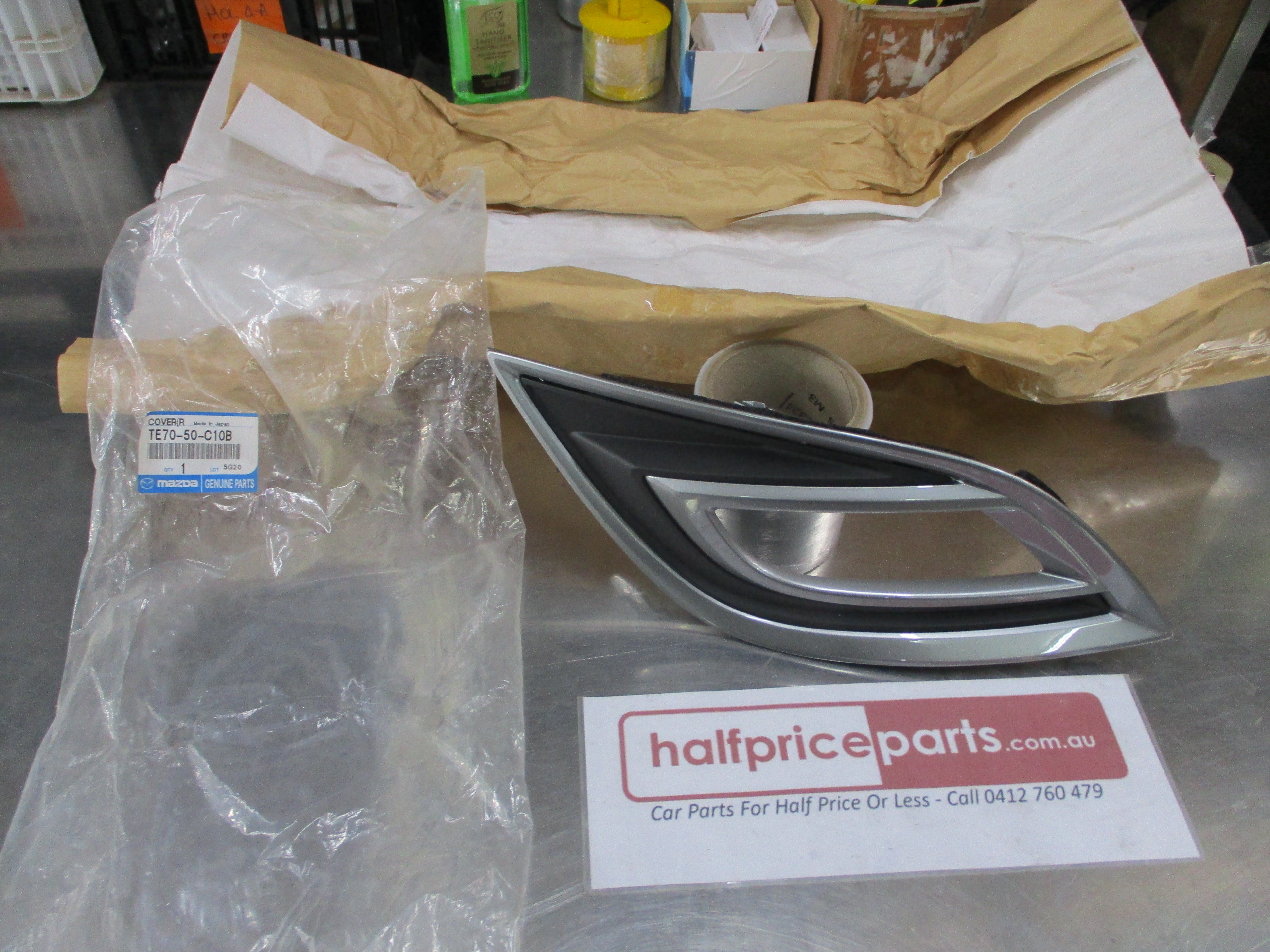 Mazda CX-9 Genuine Right Hand Front Fog Light Bezel New Part