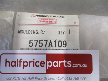 Mitsubishi Outlander Genuine Left Hand Rear Door Chrome Window Belt Moulding New Part