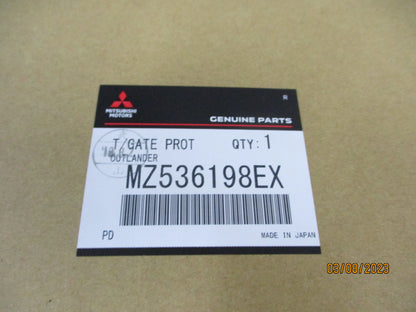 Mitsubishi Outlander Genuine Tail Gate Protector New Part