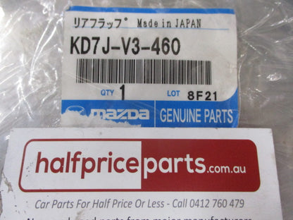 Mazda CX-8 Genuine Rear Mud Flap Set With Screws New Part