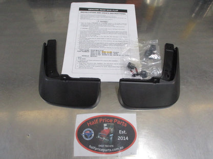 Mazda 3 Genuine Rear Mud Flap Kit With Screws New Part