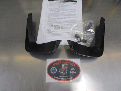 Mazda 3 Genuine Rear Mud Flap Kit With Screws New Part