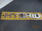 Toyota Corolla Genuine Rear Tail Gate/Boot Chrome Hybrid Emblem New Part