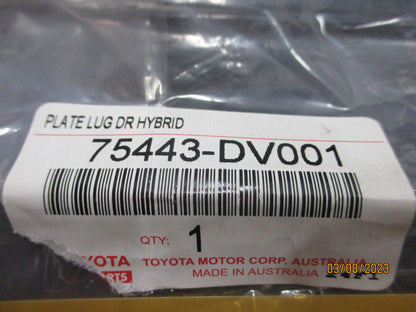 Toyota Corolla Genuine Rear Tail Gate/Boot Chrome Hybrid Emblem New Part