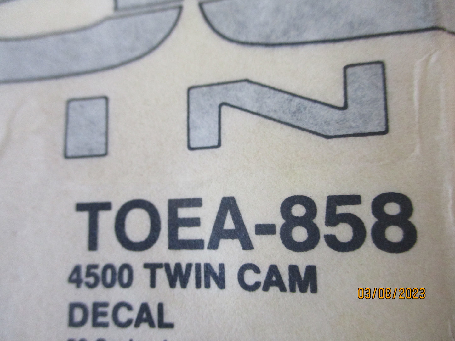 Toyota Landcruiser 80 Series Genuine 4500I Twin Cam Decal New Part