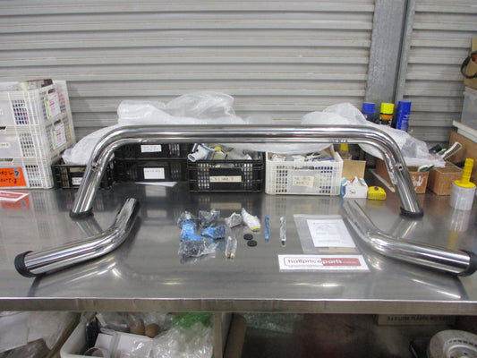 Mitsubishi MQ Triton Dual Cab Genuine Stainless Steel Sports Bar 3 Piece  Kit New Part