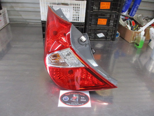 Hyundai Accent Hatch Genuine Left Hand Rear Tail Light (Passenger) New Part