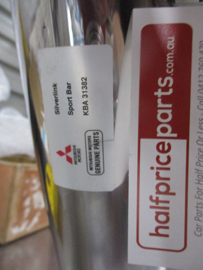 Mitsubishi MQ Triton Dual Cab Genuine Stainless Steel Sports Bar 3 Piece  Kit New Part