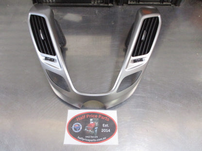 Hyundai Veloster Genuine Head Unit Fascia Center Panel And Air Vent Assembly New Part