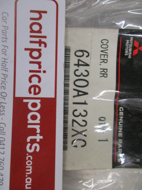 Mitsubishi Pajero Genuine Rear Door Handle Garnish Cover Trim (Black) New Part