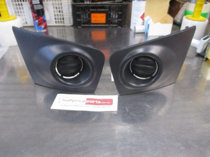 Mitsubishi ML Triton Genuine Fog Light Cover Pair (Black) New Part