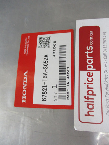 Honda Odyssey Genuine Rear Door Inner Sash Set New Part