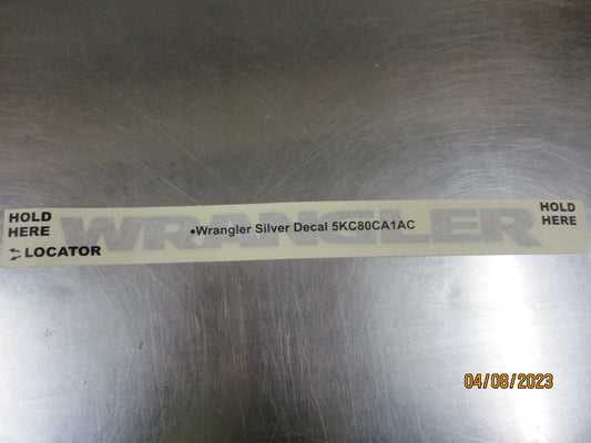 Jeep Wrangler Genuine Wrangler Decal New Part