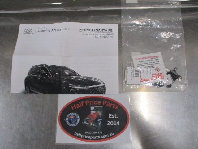Hyundai Santa Fe TM Genuine Clear Bonnet Protector Complete Kit New Part