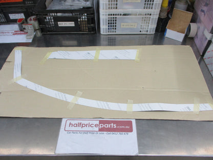 Honda Jazz Genuine Left Hand Front Door Sash Set (Black Gloss) New Part