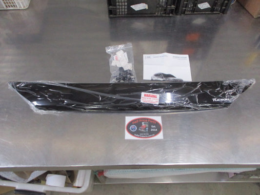 Hyundai Tucson Genuine Smoked/Black Bonnet Protector W/ Fitting Kit New Part.