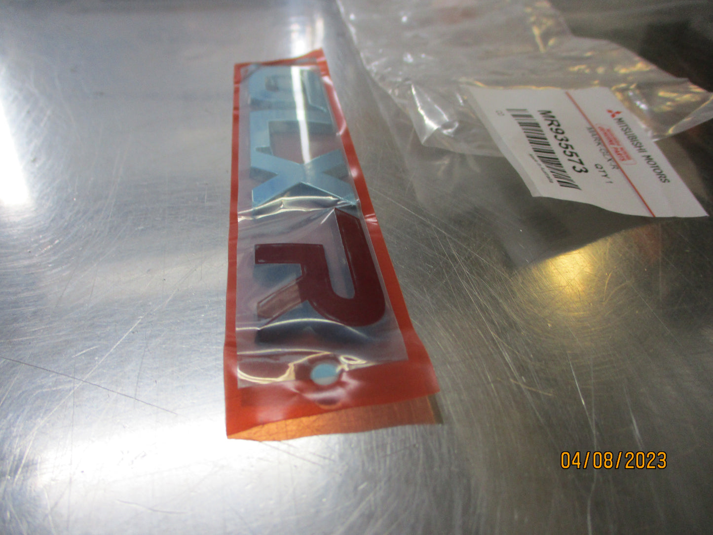 Mitsubishi Triton Genuine Rear Tail Gate Decal (GLXR) New Part
