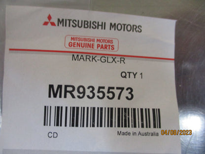 Mitsubishi Triton Genuine Rear Tail Gate Decal (GLXR) New Part