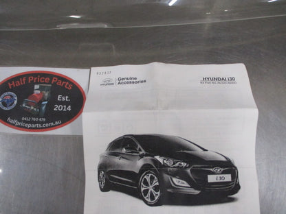Hyundai I30 GD Genuine Clear Bonnet Protector And Fitting Kit New Part