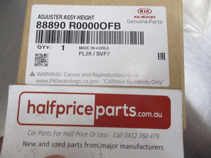 Kia Carnival Genuine Seat Height Adjuster Assembly (Misty Gray) New Part