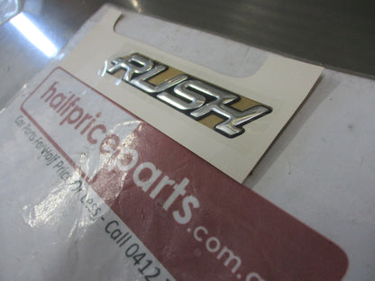 Toyota RUSH Genuine Chrome Emblem New Part