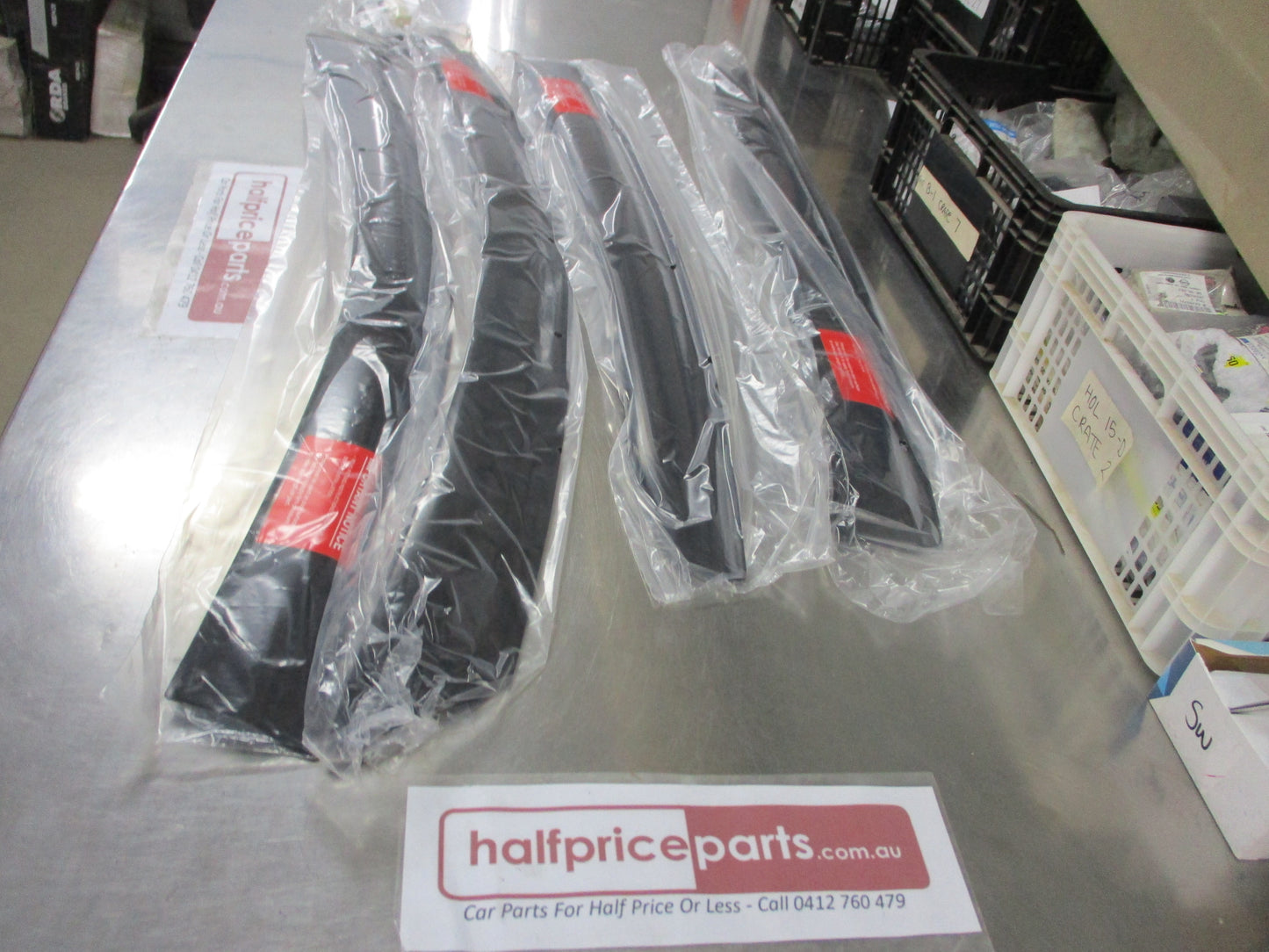 Holden ZB Commodore Genuine Tinted Slim Line Weather Shield Kit New Part
