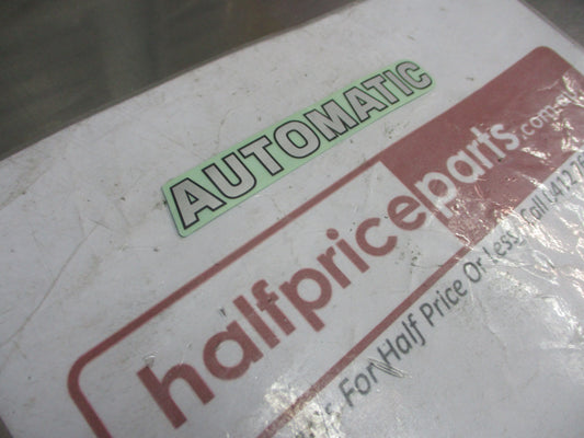Toyota Hilux/4Runner Genuine Rear Tail Gate Decal (AUTOMATIC) New Part